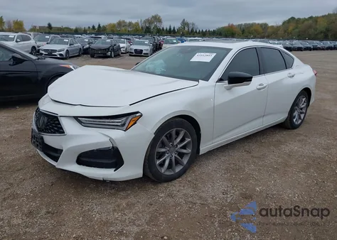 2023 Acura Tlx Standard из США, поврежденный, VIN 19UUB5F32PA007516